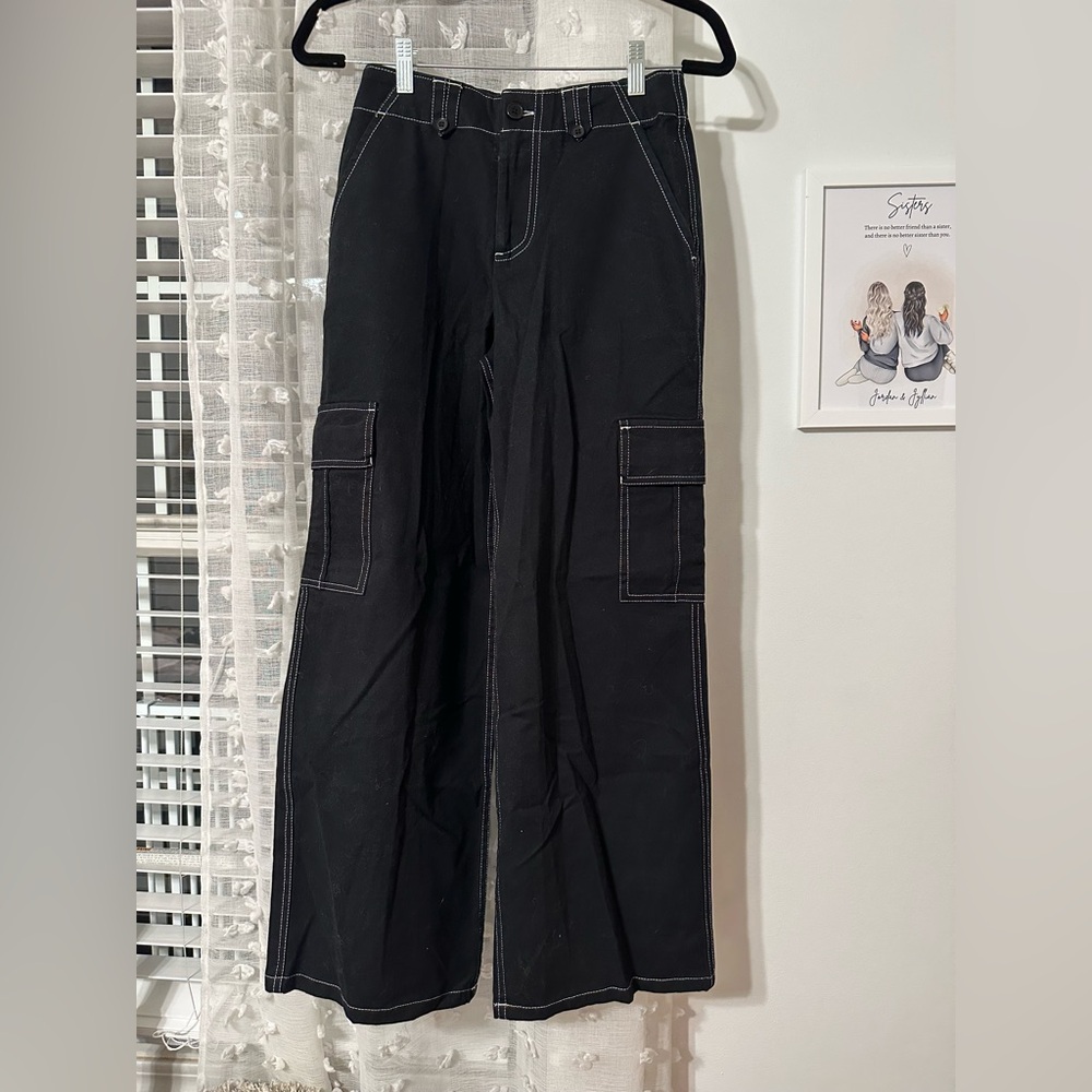 Women’s Black Cargo Pants